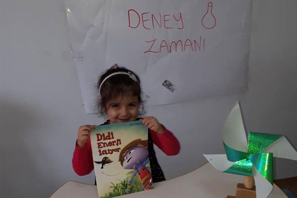 Papatyam Kreş'te deney zamanı