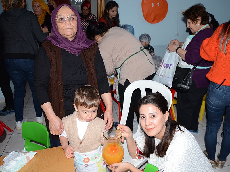 Papatyam Kreş’te anneanne ve babaannelere özel etkinlik