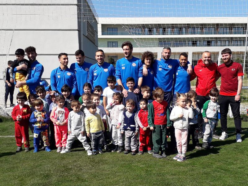 Eymen Kreş’ten Antalyaspor’a ziyaret