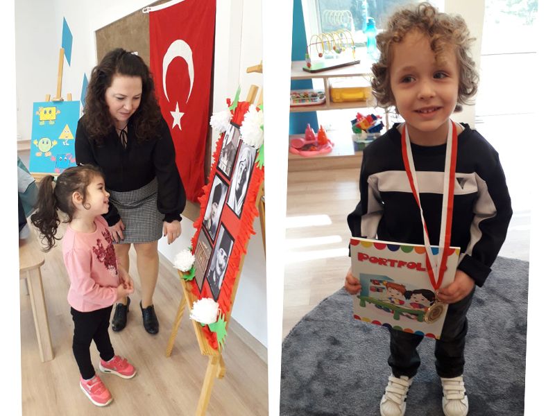 Harvard Kids'te Geleneksel Portfolyo Sunumu