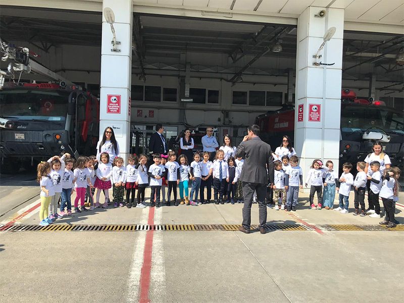 Neşeli Ayaklar Lara'dan Antalya Havalimanı Gezisi