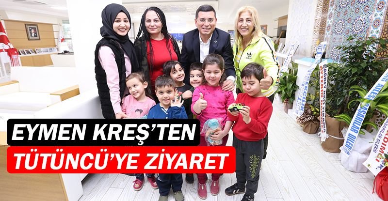 Eymen Kreş’ten Hakan Tütüncü'ye ziyaret