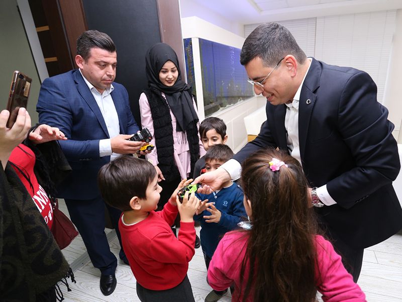Eymen Kreş’ten Hakan Tütüncü'ye ziyaret
