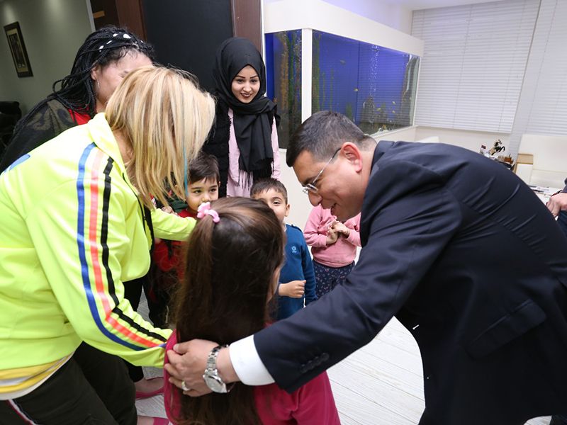 Eymen Kreş’ten Hakan Tütüncü'ye ziyaret