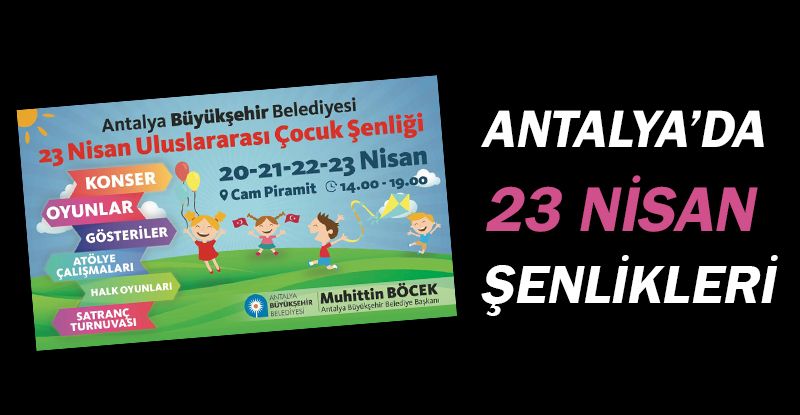 Büyükşehir’den çocuklara 23 Nisan hediyesi!