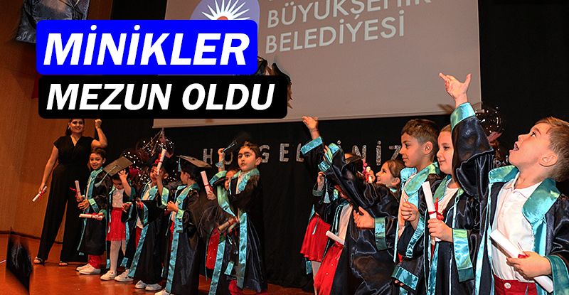 Büyükşehir’in miniklerinden yılsonu gösterisi