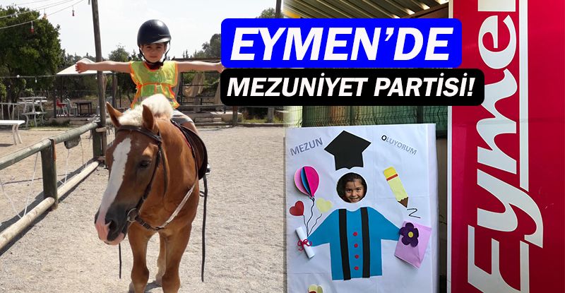 Eymen Kreş'ten mezuniyet partisi!