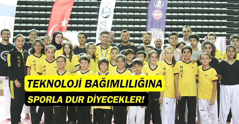 Çocuklar, teknoloji bağımlılığından sporla korunacak