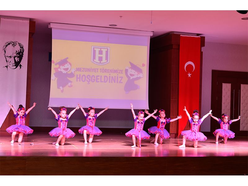 Konyaaltı Harvard Kids'te mezuniyet heyecanı