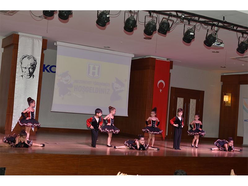 Konyaaltı Harvard Kids'te mezuniyet heyecanı