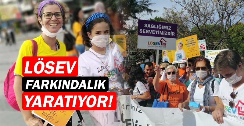 LÖSEV, Antalya'da farkındalık yaratıyor!