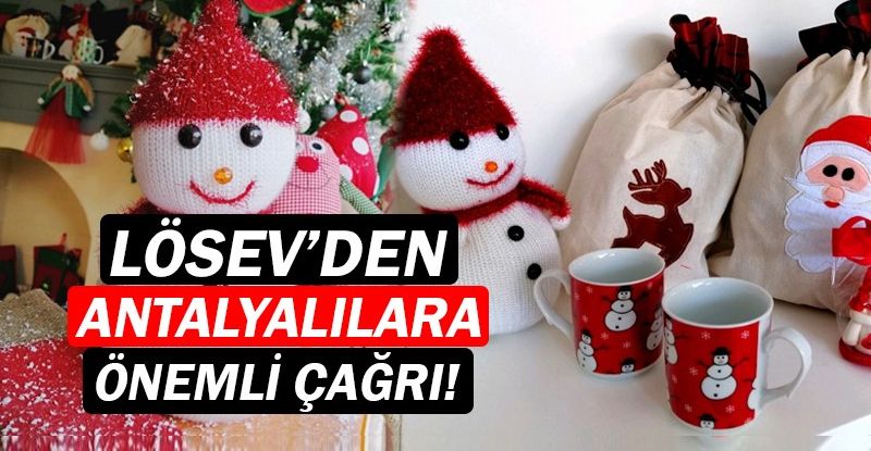 LÖSEV, Antalyalıları LSV Dükkan'a davet ediyor!