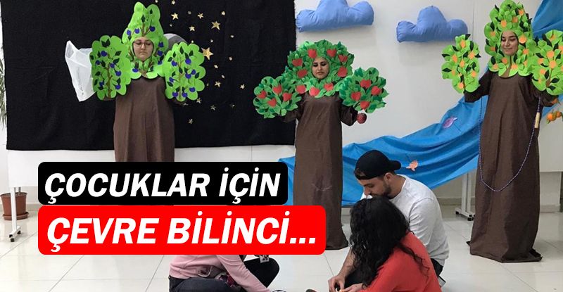 Çocuk Gelişimi öğrencilerinden, çocuklara özel sergi