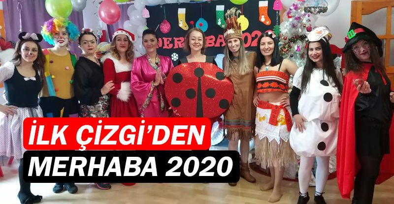 İlk Çizgi Güzel Sanatlar Kreşi'nde 2020 kutlaması