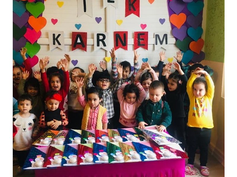 Eymen Kreş'te İlk Karnem Etkinliği!