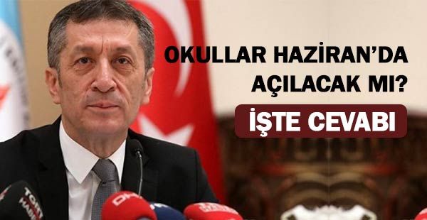 Okullar ne zaman açılacak?