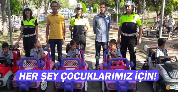 Muratpaşa İlçesinde Trafik Eğitim Parkı Açıldı...