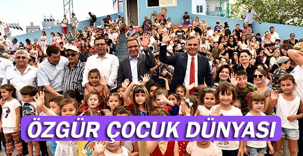 Özgür çocukların dünyası Teneffüs park'ta sezona merhaba...